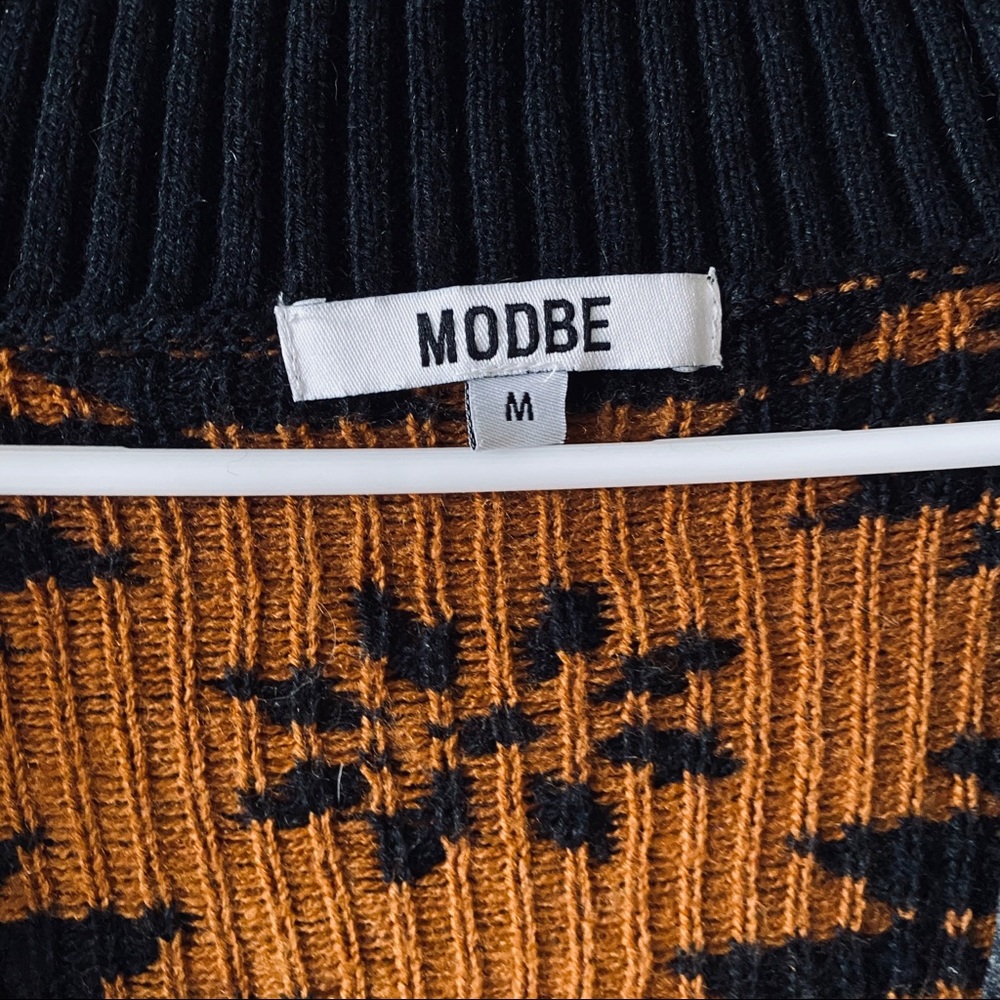 Modbe Geometric printed sweater - Picture 4 of 6